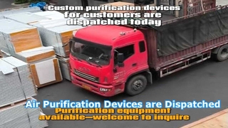 دستگاه های تصفیه هوا ارسال شد