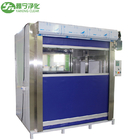 Automatic induction door person And Rapid Rolling PVC Shutter Door Cargo Air Shower