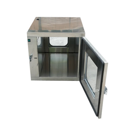 SUS304 Static Cleanroom Pass Box Lamp UV 220V Air Tight EVA sealing