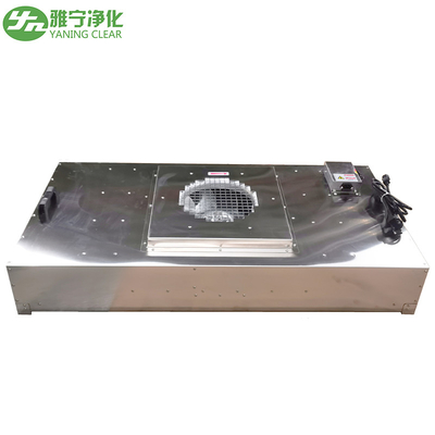 واحد فیلتر فن HEPA Fan Laminar Flow YANING FFU SS304 سفارشی ساخته شده برای اتاق تمیز آزمایشگاهی