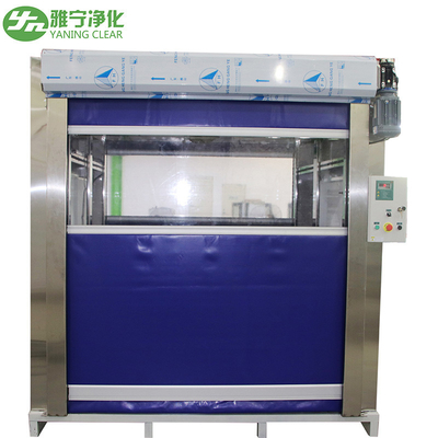 Yaning Clean Room CE/ISO/GMP فیلتر HEPA درب کرکره پی وی سی دوش هوای باری SUS304