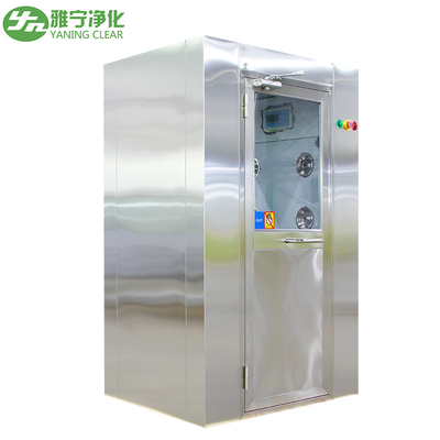 واحد دوش هوای اتاق تمیز 2 Blow Sides Steelless Steel 304 با قفل ترکیبی