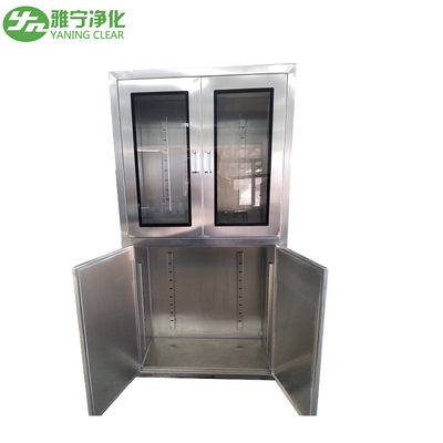 کابینت ذخیره سازی فولاد ضد زنگ 304 SUS برای دستگاه های پزشکی اتاق OT / اتاق عمل