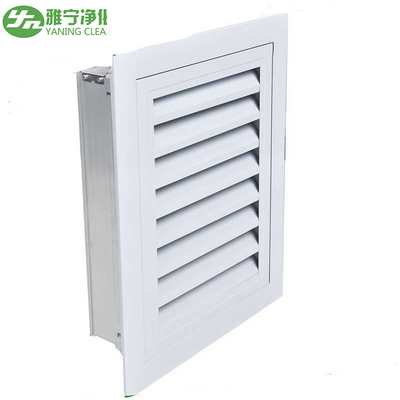توری برگشت هوا Hvac مقاوم در برابر خوردگی / دیفیوزرهای کانال هوا 500 * 500 * 10 میلی متر