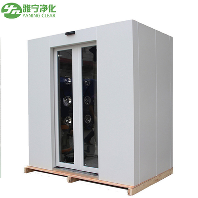 سفارشی G4 Cleanroom حمام هوای تمام شیشه ای سخت شده نوع Z برای کارگران