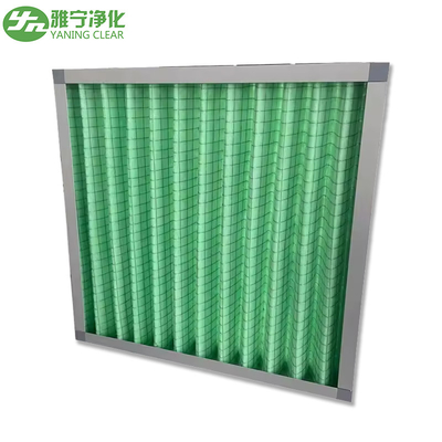 فیلترهای هوای HVAC خاموش شده Merv 8 11 13 G4 پیش فیلتر قاب آلومینیومی