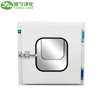 YANING فعال لامپ تعقیم Interlock پاک اتاق عبور جعبه