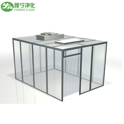 Electrical Safety Ss304 Class 1000 Clean Room Booth 170w FFU Power 1 سال گارانتی