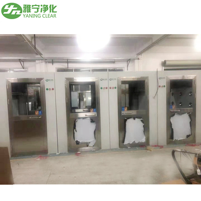 صفحه نمایش اپتوالکترونیکی دوش هوای اتاق تمیز 0.3um Hepa SS304