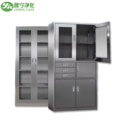 کابینت پزشکی بیهوشی از جنس استنلس استیل برای اتاق عمل بیمارستان