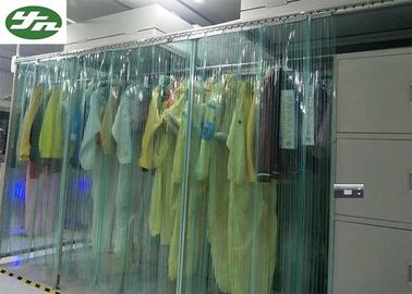 استوکر کابینت لباس اتاق تمیز عمودی پرده ضد استاتیک برای صنعت الکترونیک