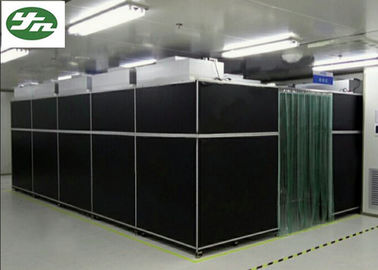 اتاق تمیز کلاس 100 جریان عمودی، اتاق های تمیز دیوار شفاف PVC حرکت آسان