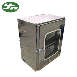 Mirror Surface Cleanroom Pass Box Static Transfer Window 600*600*600mm اندازه داخلی