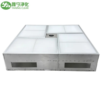 جریان هوای لامینار معلق سقفی سفارشی ISO 5-8 610*305*292mm هپا سایز 12 ماه گارانتی