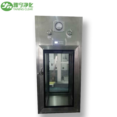 جعبه پاس تمیز دینامیک Cleanroom Clean Laminar Flow Type Mechanical / Electronic Interlock