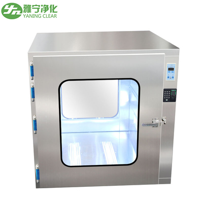 سفارشی Cleanroom Pass Box Sand فولاد ضد زنگ سبک با پوشش پودری