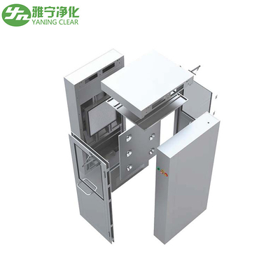 Yn-1500A از فولاد ضد زنگ پشتیبانی حمام هوای اتاق تمیز با اندازه داخلی سفارشی Lxwxh از 790X880X1910mm