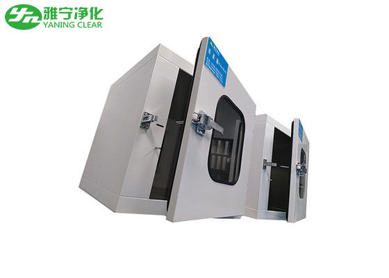 مواد فولادی نورد سرد با پوشش پودری با روکش Cleanroom Mechanical Interlock Cleanroom Pass Box
