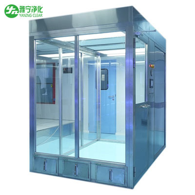 YANING صدور گواهینامه GMP ISO اتاق تمیز فولاد ضد زنگ لامینر جریان هوا اتاق تمیز تجهیزات تمیز کننده هوا در شرایط جدید