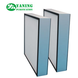 قاب آلیاژ آلومینیومی فیلتر هوای هپا Mini Pleat برای تعویض واحد فیلتر فن