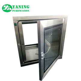 جعبه عبور استاتیک اتاق تمیز اینترلاک مکانیکی AC 220V/50HZ 0.2m-0.60m/s سرعت