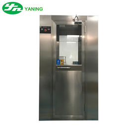Double Side Blow Cleanroom Air Shower Steelless Steel 304 Material 1150W Power