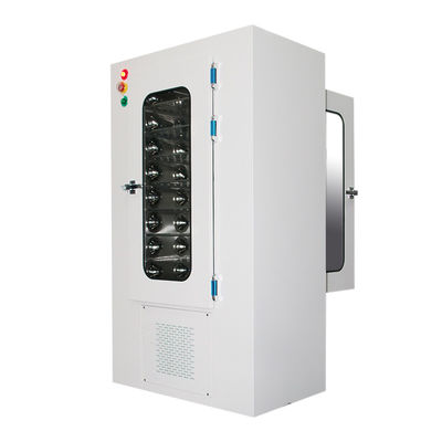 YANING سفارشی استاتیک فولاد ضد زنگ اتاق تمیز Interlock از طریق انتقال پنجره دوش هوا صندوق عبور برای اتاق تمیز بیمارستان