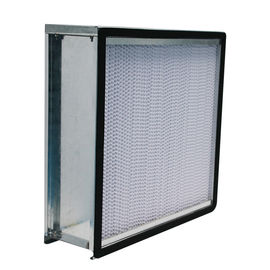 قاب فولادی گالوانیزه با فیلتر هوای HEPA 24x24x12 عمیق با فلنج