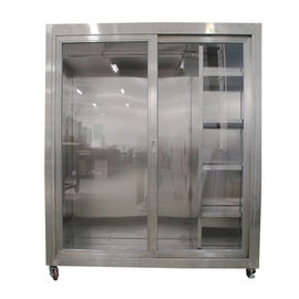 جامد 1500*750*1800mm پوشاک محفظه مونتاژ اتاق تمیز کابینت پوشاک