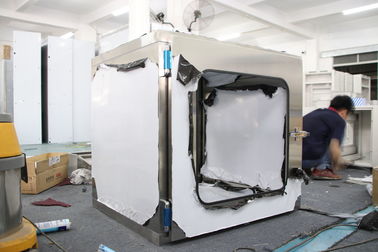 Lab Static Cleanroom Pass Box Sus201 220V 110V 50HZ فولاد پوشش پودری