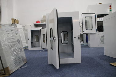 جعبه عبور استاتیک نازل فولادی درهم تنیده ULPA HEPA Cleanroom