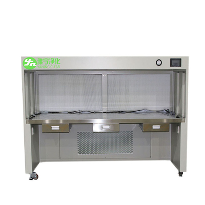 SUS304 Laminar Clean Bench Air Filters 250W YANING Class 100 Free Stand Free