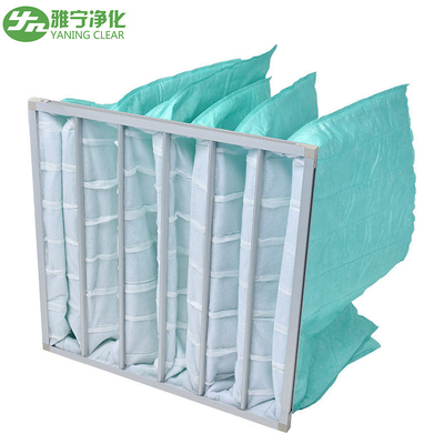 YANING Havc سیستم فیلتر کیسه جیبی F5 F6 F7 F8 F9 کارایی متوسط برای اتاق تمیز