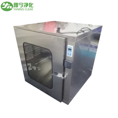 Pass Transfer Box Pass Thru Box با اثر انگشت رمز عبور باز کردن قفل Cleanroom Pass Box