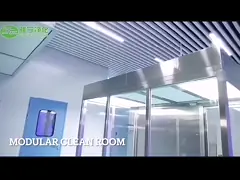 ساختمان فولادی اتاق عمل ماژولار برای بیمارستان اتاق کارخانه های داروسازی